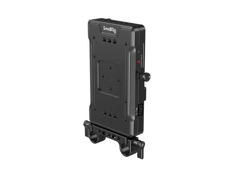 Smallrig Advanced V-Mount Akku-Montageplatte mit 15-mm-Stangenklemme Smallrig Advanced V-Mount Akku-Montageplatte mit 15-mm-Stangenklemme