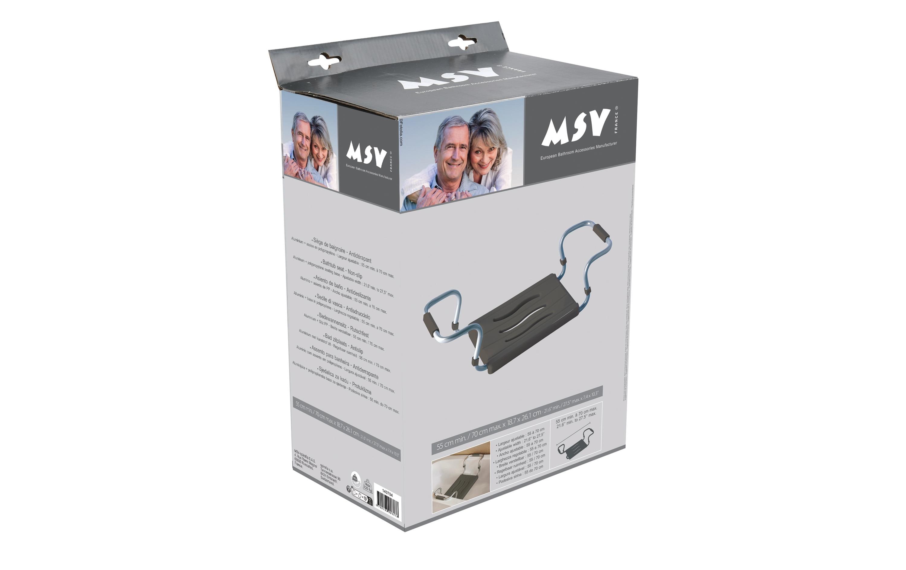 MSV Badewannensitz Dunkelgrau