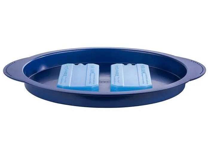 APS Thermo Tablett Set 6-teilig, Transparent/Blau APS Thermo Tablett Set 6-teilig, Transparent/Blau