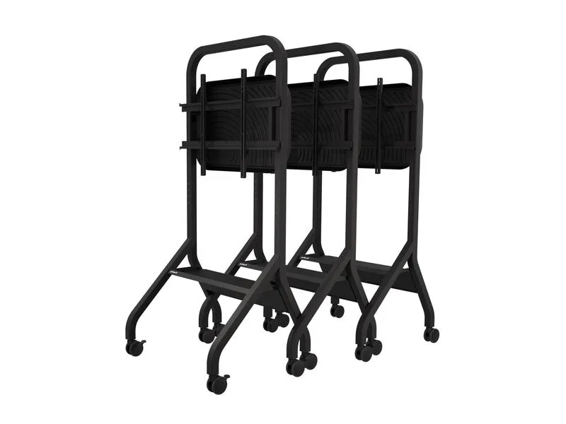 Peerless-AV Trolley SR860 43-75, Abdeckung mit Kabelführung