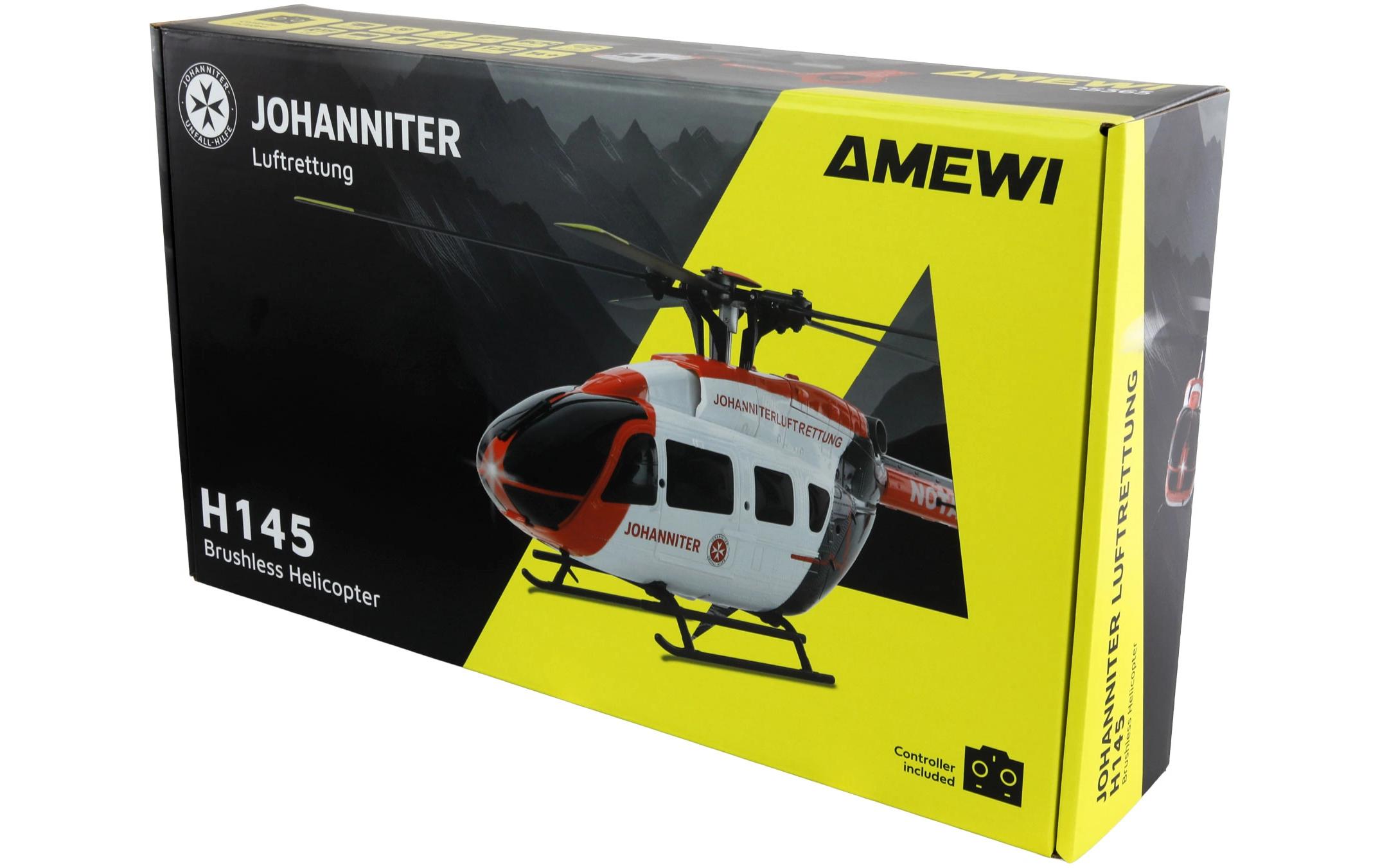 Amewi Helikopter Johanniter H145 6-Kanal 6G RTF