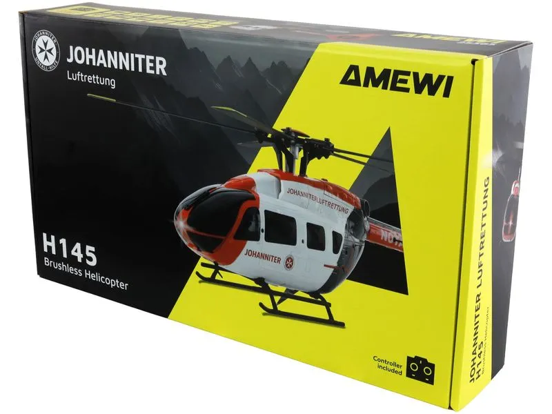 Amewi Helikopter Johanniter H145 6-Kanal 6G RTF Amewi Helikopter Johanniter H145 6-Kanal 6G RTF