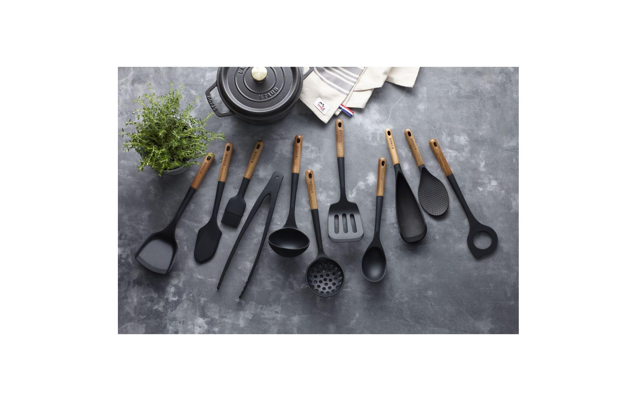 Staub Suppenlöffel Braun/Schwarz