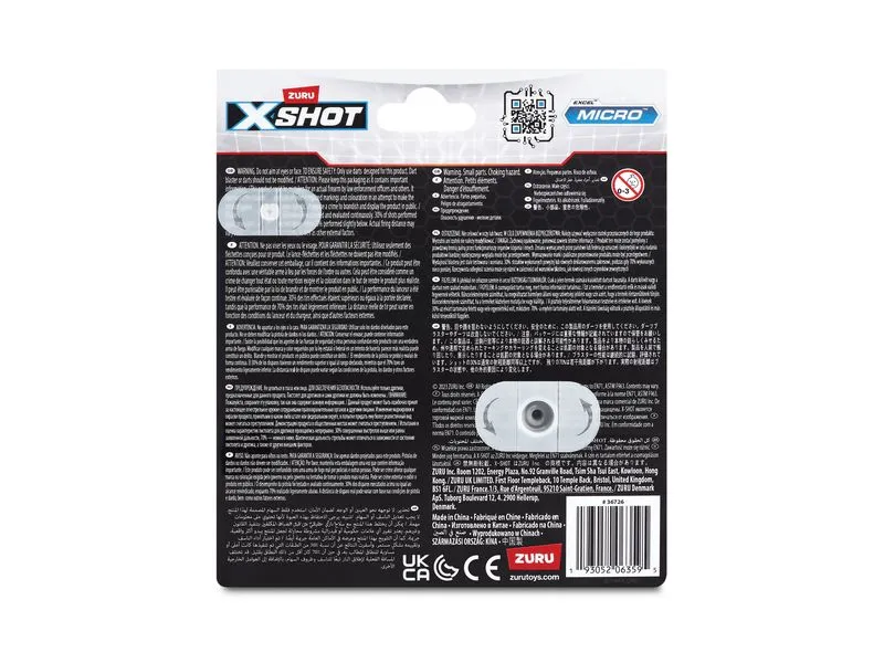 X-Shot Excel Micro 2.0 mit Darts Series 2