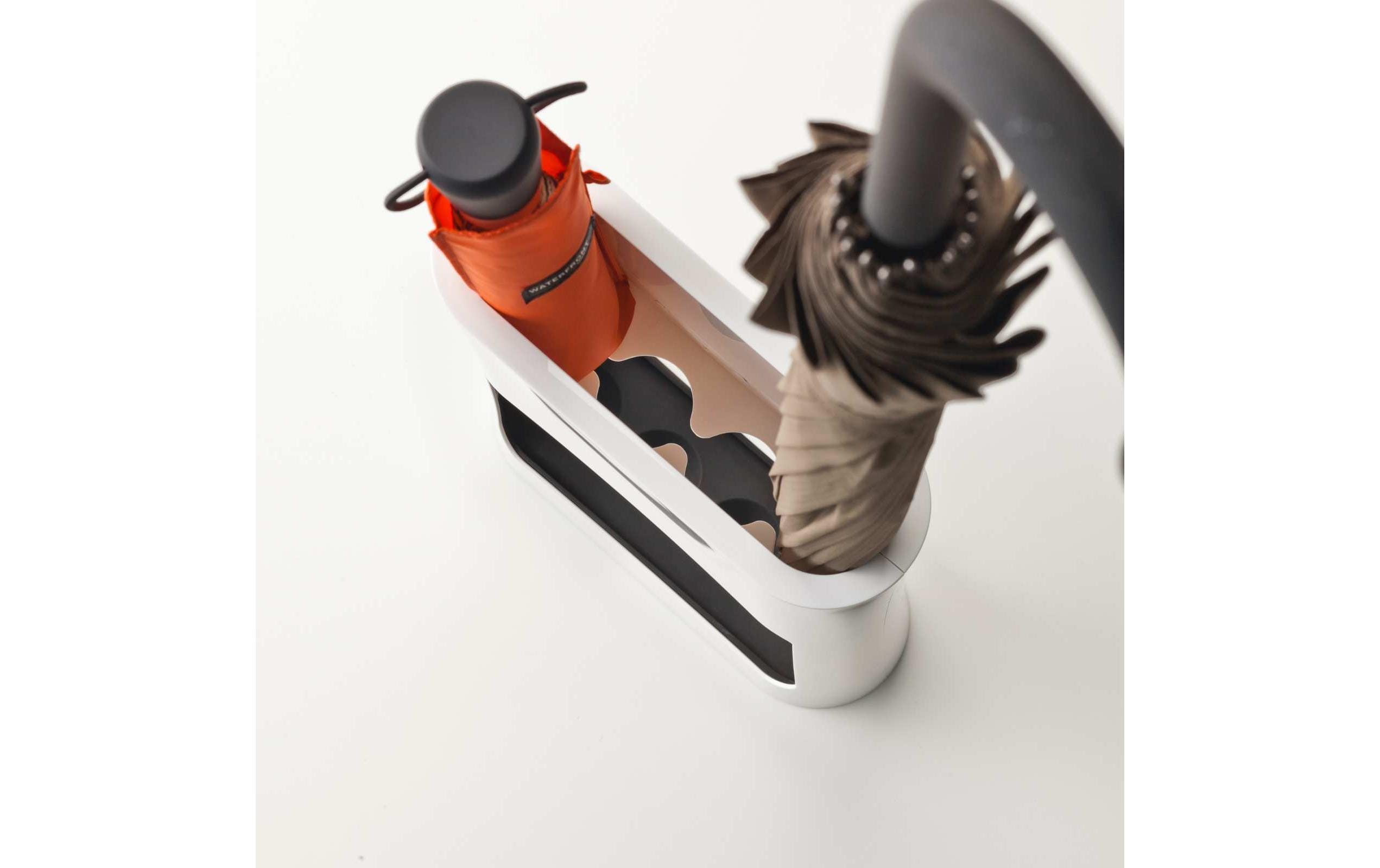 Yamazaki Schirmständer Oval Weiss