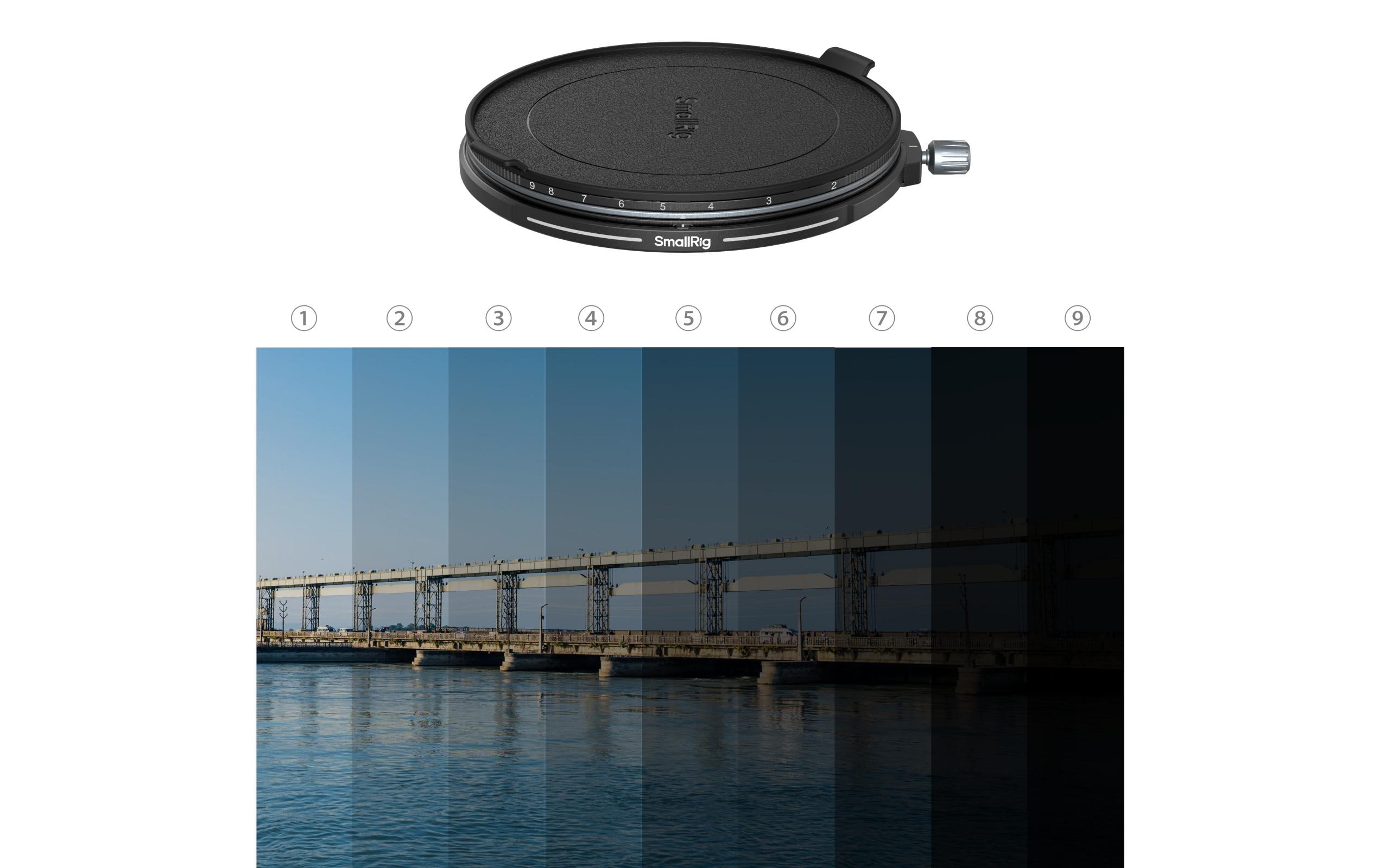 Smallrig 82 mm UV & VND Filter Kit