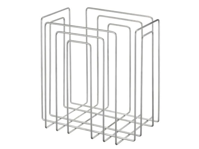 MERLO|T Zeitungsständer A4 Silber