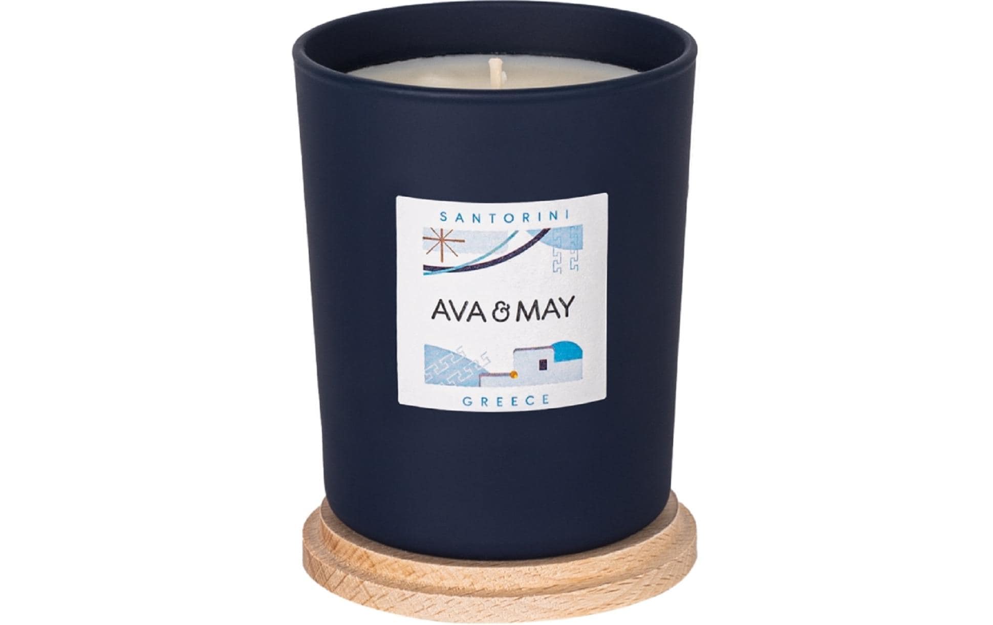 AVA & MAY Duftkerze Santorini 180 g