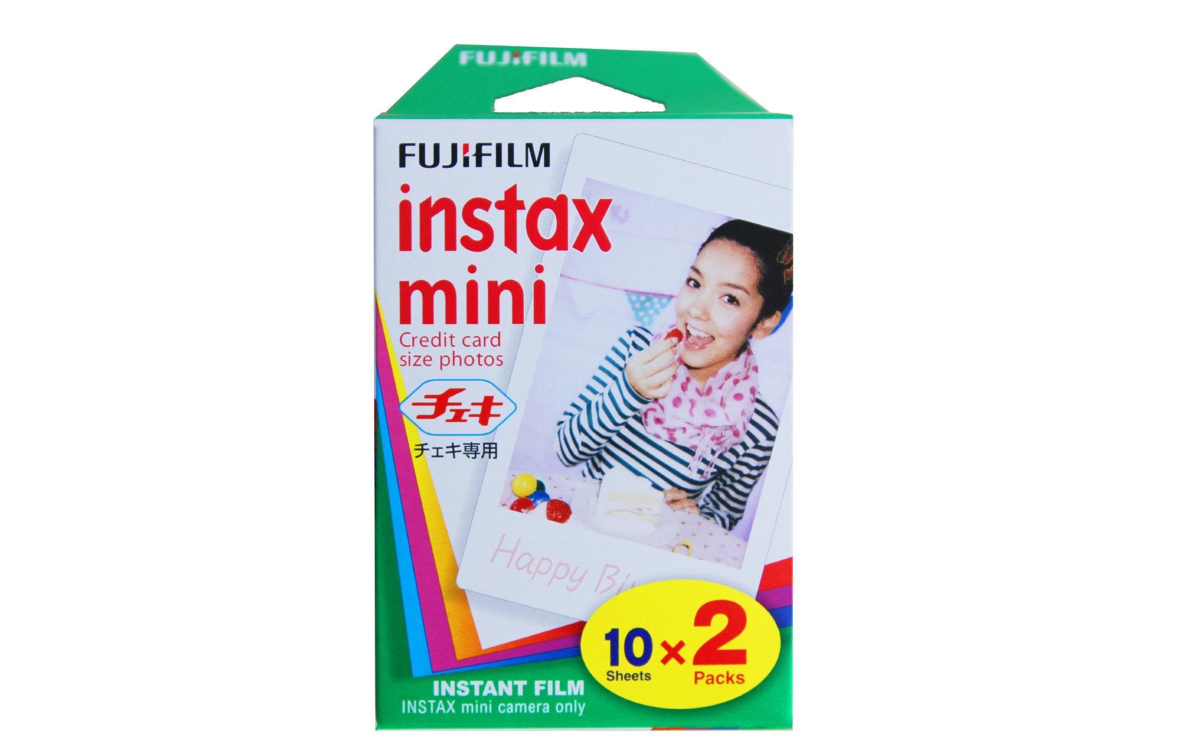 Fujifilm Sofortbildfilm Instax Mini 2x 10 Blatt