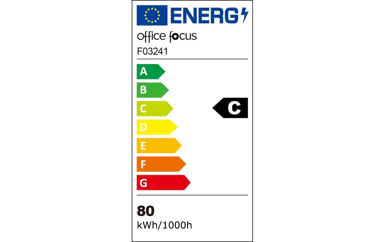 office focus Bürostehleuchte LYS 9000, Weiss