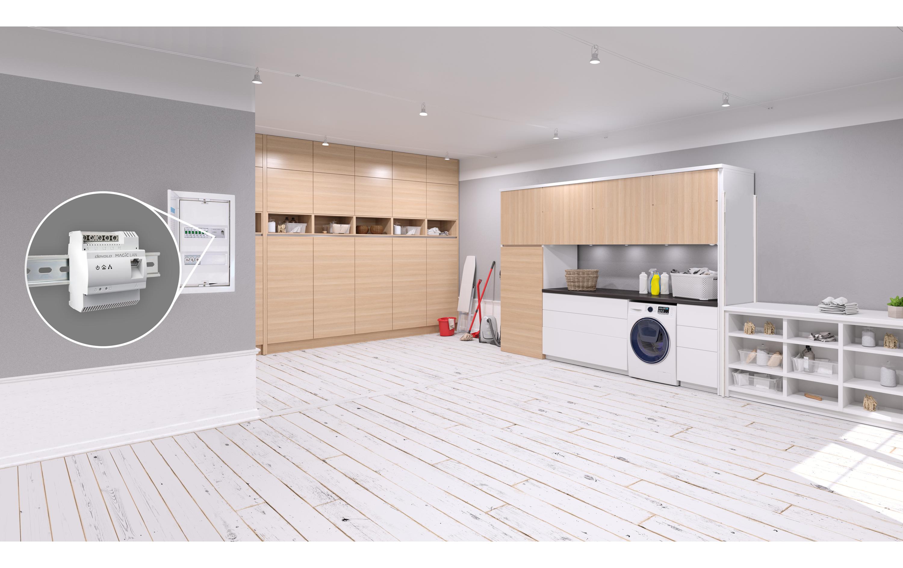 devolo Powerline Magic 2 LAN DINrail devolo Powerline Magic 2 LAN DINrail