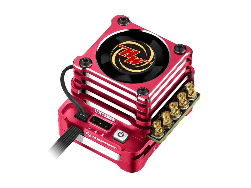 Hobbywing Brushless Regler Xerun XD10 Pro, Drift, Rot, 100A, 2S Hobbywing Brushless Regler Xerun XD10 Pro, Drift, Rot, 100A, 2S