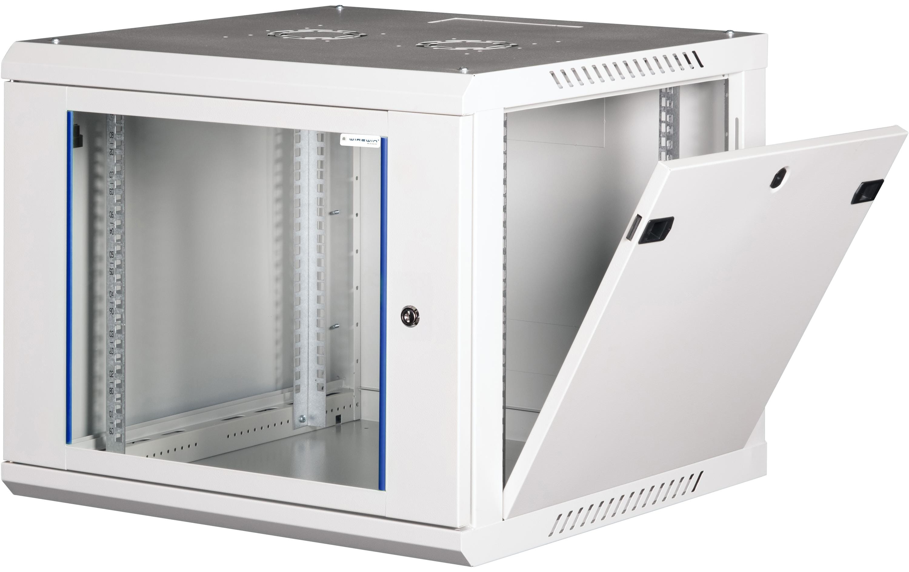 Wirewin Wandschrank 600X600X9U Pro 3rd Gen 19 / 9HE / Grau Wirewin Wandschrank 600X600X9U Pro 3rd Gen 19 / 9HE / Grau