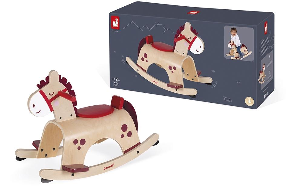 Janod Schaukelpferd Pony Nature