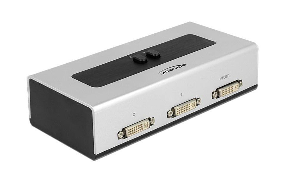 Delock Switchbox DVI 2 Port DVI-I (24+5) Delock Switchbox DVI 2 Port DVI-I (24+5)