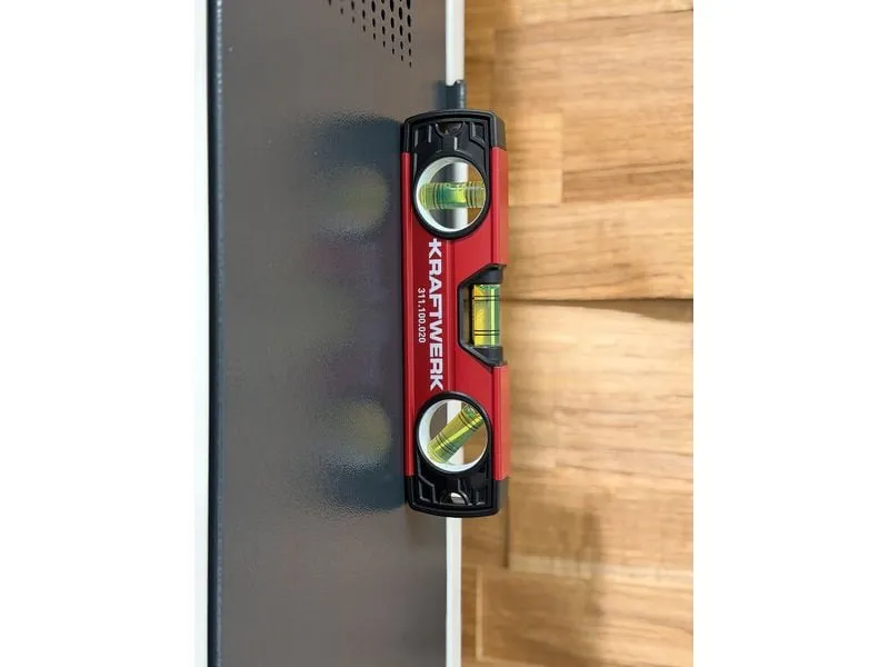 Kraftwerk Torpedo-Wasserwaage magnetisch, 20 cm, 1 mm/m