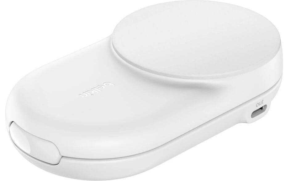 Belkin Wireless Charger UltraCharge 2in1 rund, Weiss Belkin Wireless Charger UltraCharge 2in1 rund, Weiss