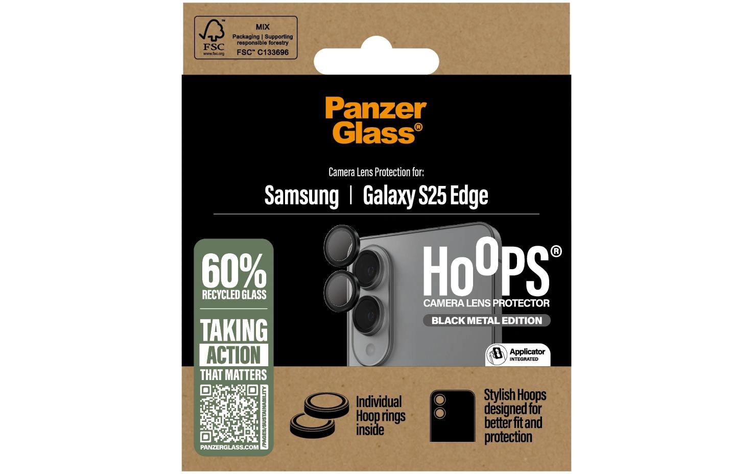 Panzerglass Lens Protector Rings Hoops Schwarz