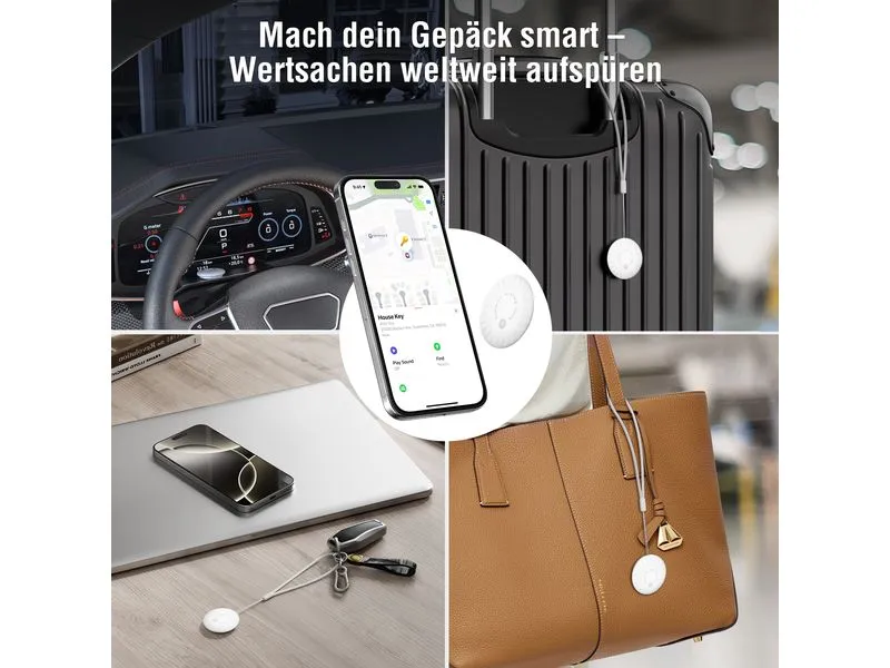 4smarts Standort-Finder SkyTag Duos mit Rückreflektor für Fahrrad 4smarts Standort-Finder SkyTag Duos mit Rückreflektor für Fahrrad