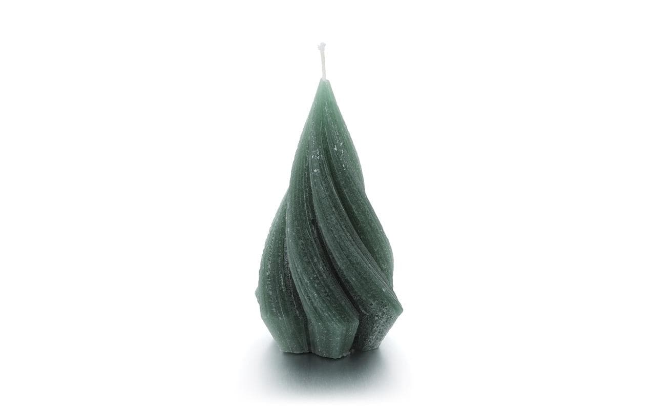 balthasar Weihnachtskerze Tannenbaum Grün