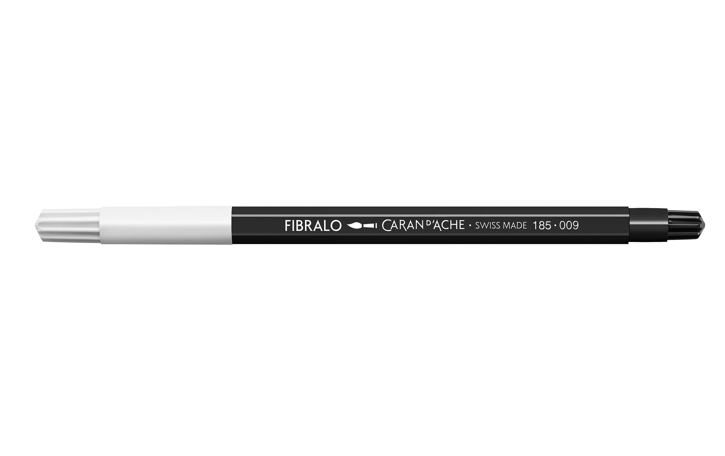 Caran d'Ache Filzstift Fibralo 1 Stück, Schwarz