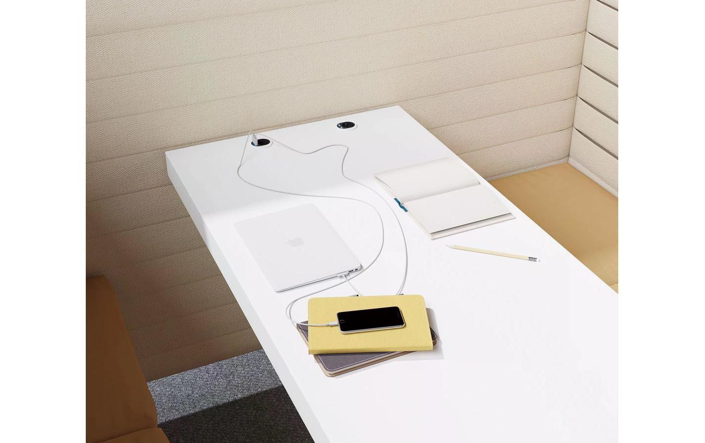 max connect Steckdoseneinheit ATOM T13 mit T12 Stecker, Schwarz