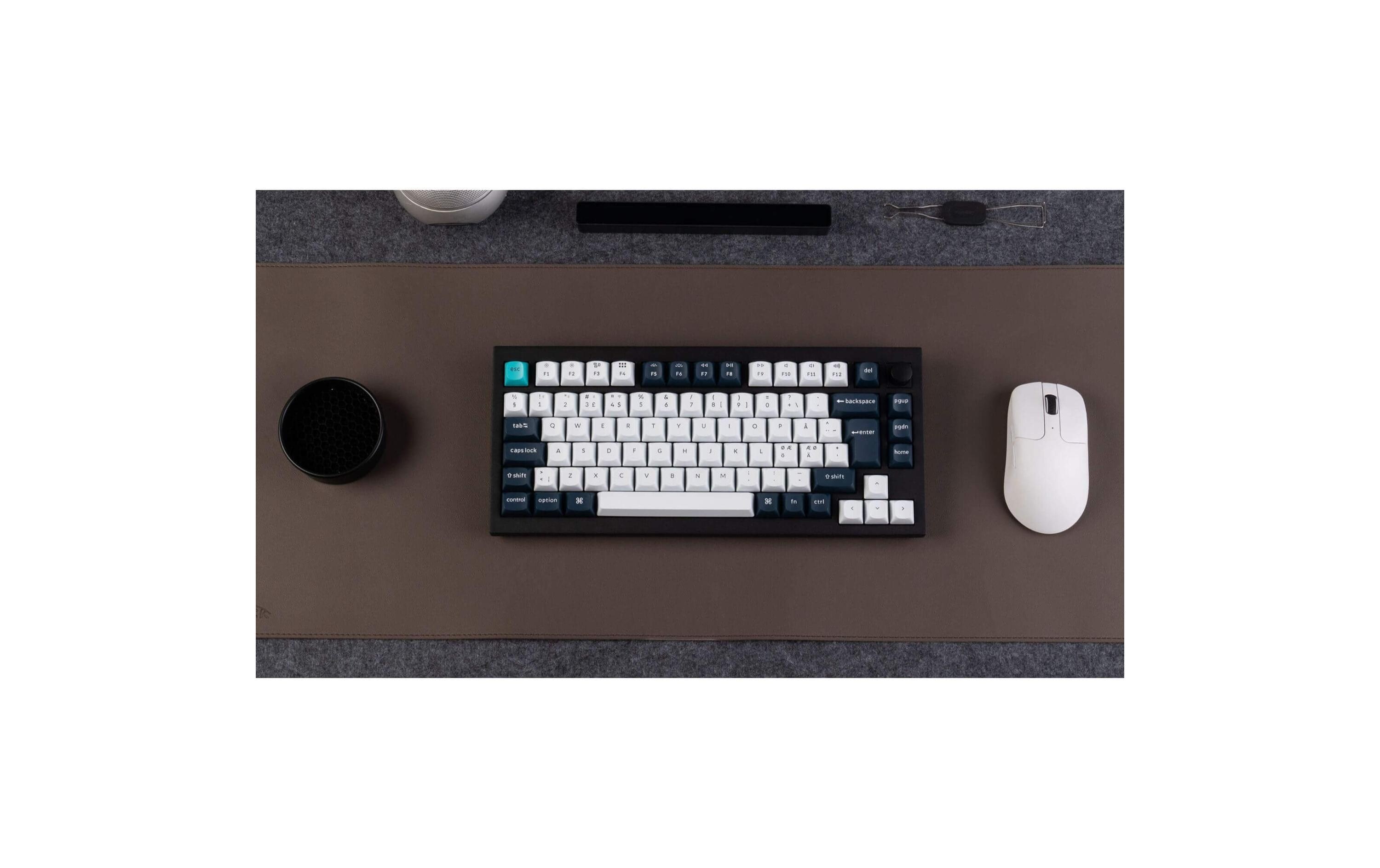 Keychron Gaming-Tastatur Q1 Max Black QMK Red Switch