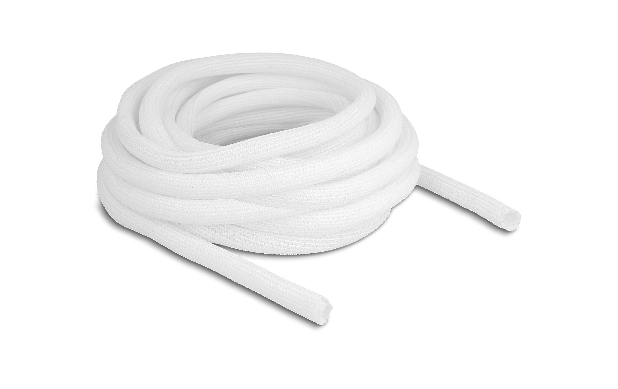 Delock Geflechtschlauch Selbstschliessend 10 m x 13 mm Weiss Delock Geflechtschlauch Selbstschliessend 10 m x 13 mm Weiss