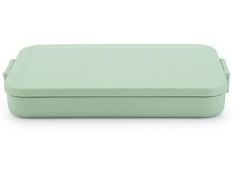 Brabantia Lunchbox Make & Take 25.5 x 16.6 x 3.7 cm, Jade Brabantia Lunchbox Make & Take 25.5 x 16.6 x 3.7 cm, Jade