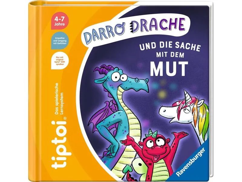 tiptoi Lernbuch Darro Drache und die Sache mit dem Mut tiptoi Lernbuch Darro Drache und die Sache mit dem Mut
