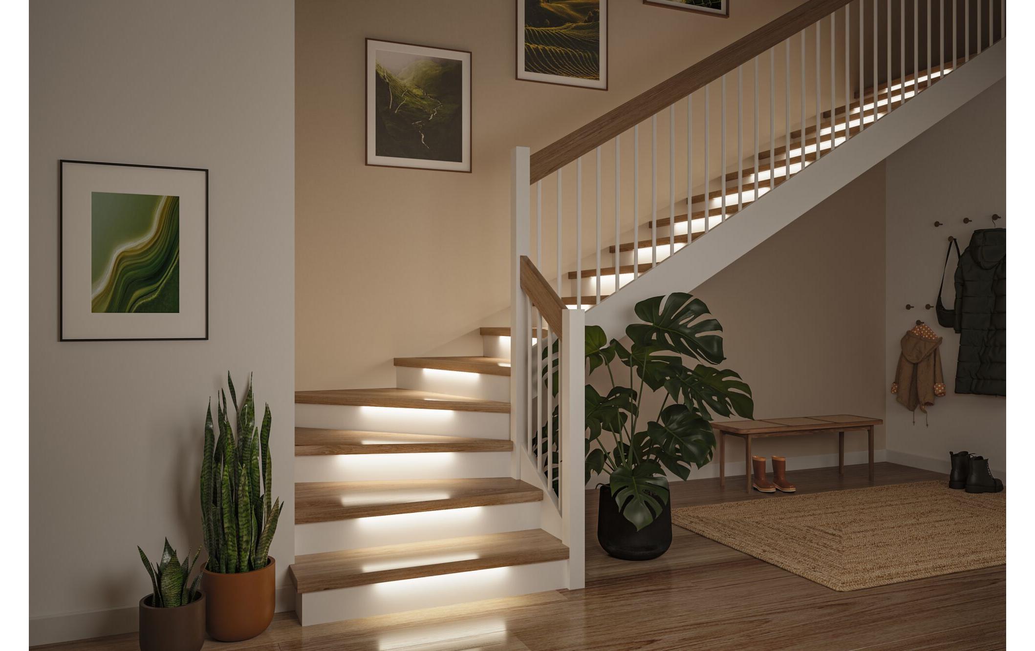 Paulmann LED-Stripe Erweiterung 0.5m für MaxLED Stair LED Strip 2700K