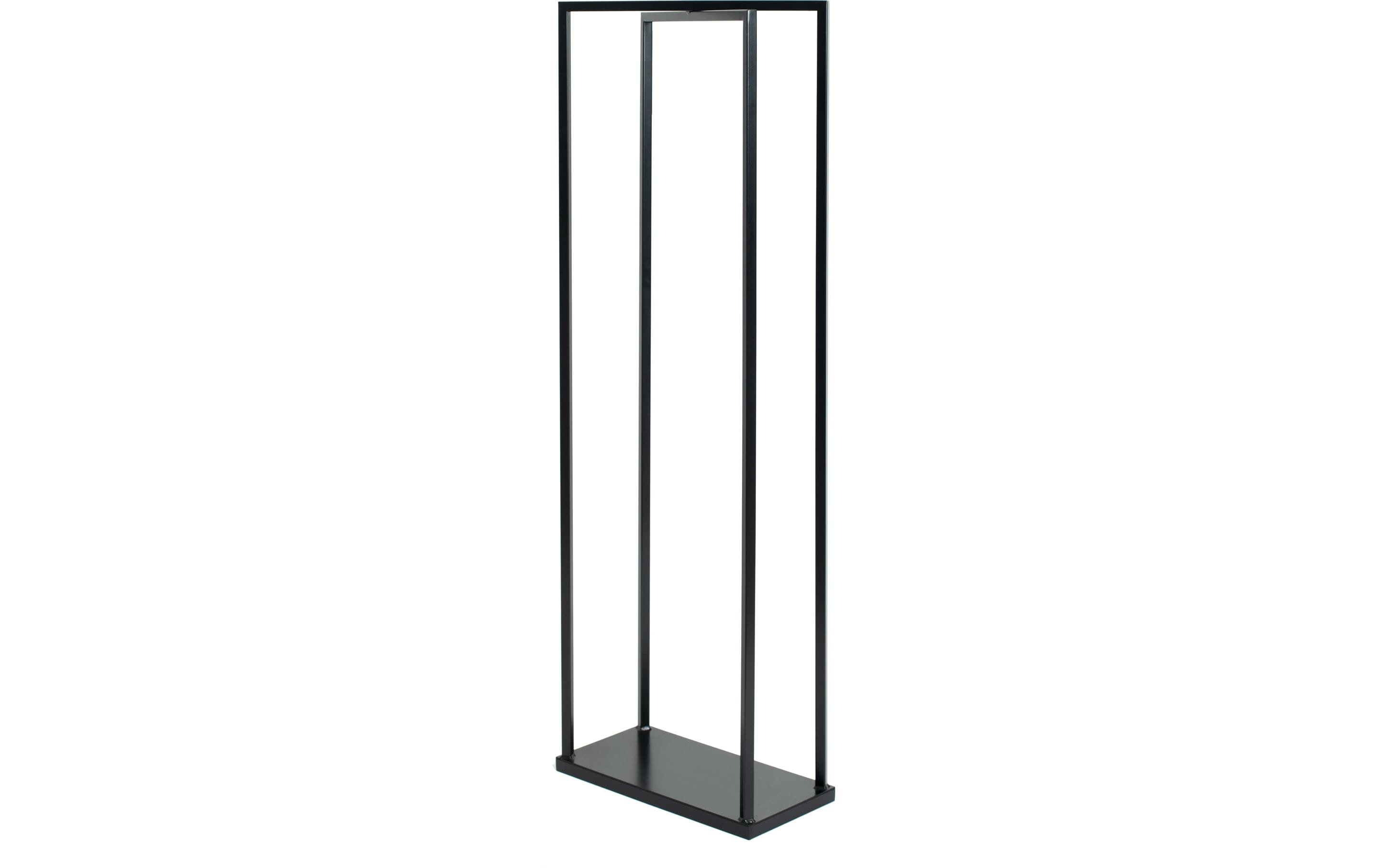 WESTMANN Kaminholzregal Xavier Stahl schwarz 40 x 20 x 120 cm