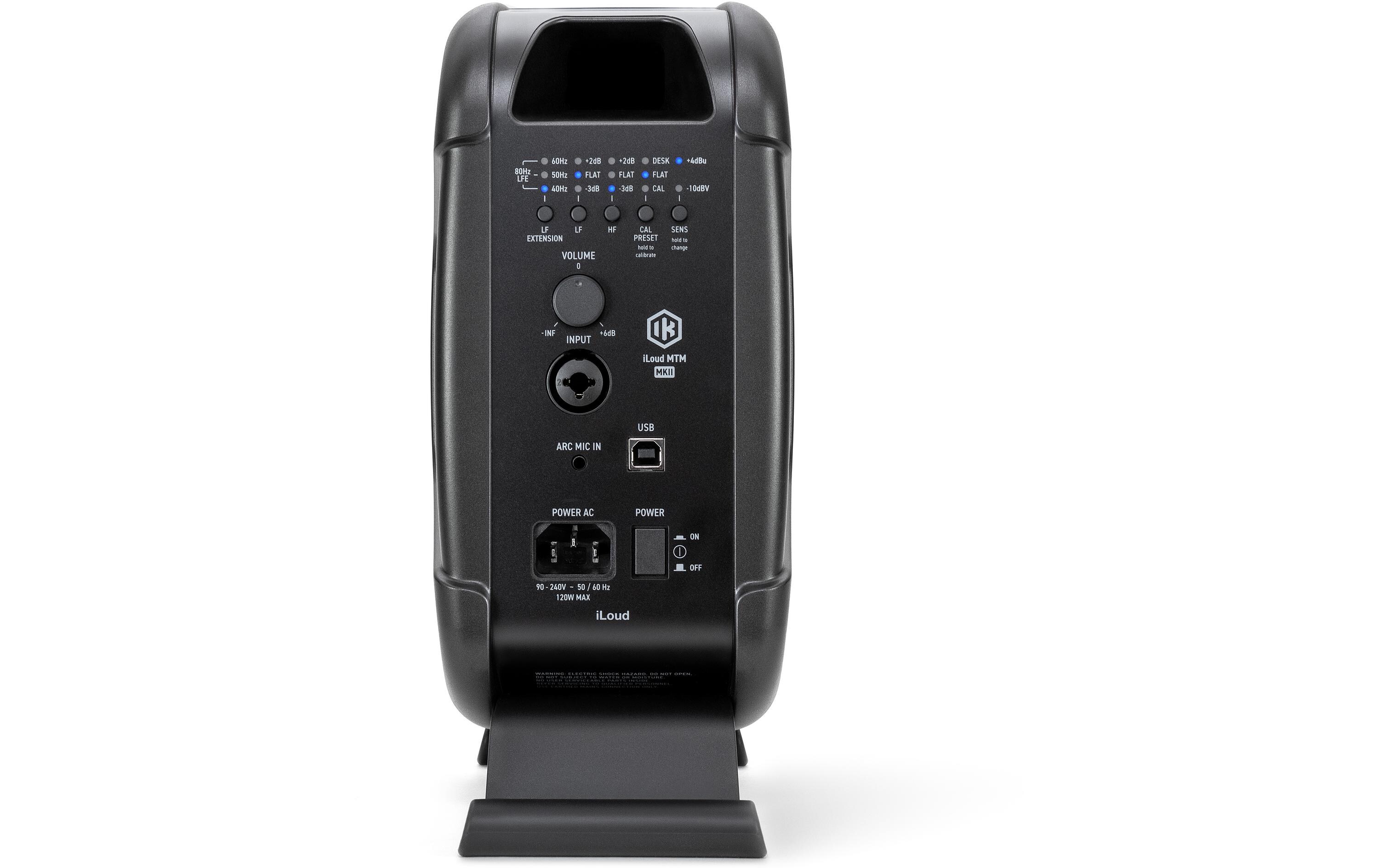 IK Multimedia Studiomonitor iLoud MTM MKII Schwarz