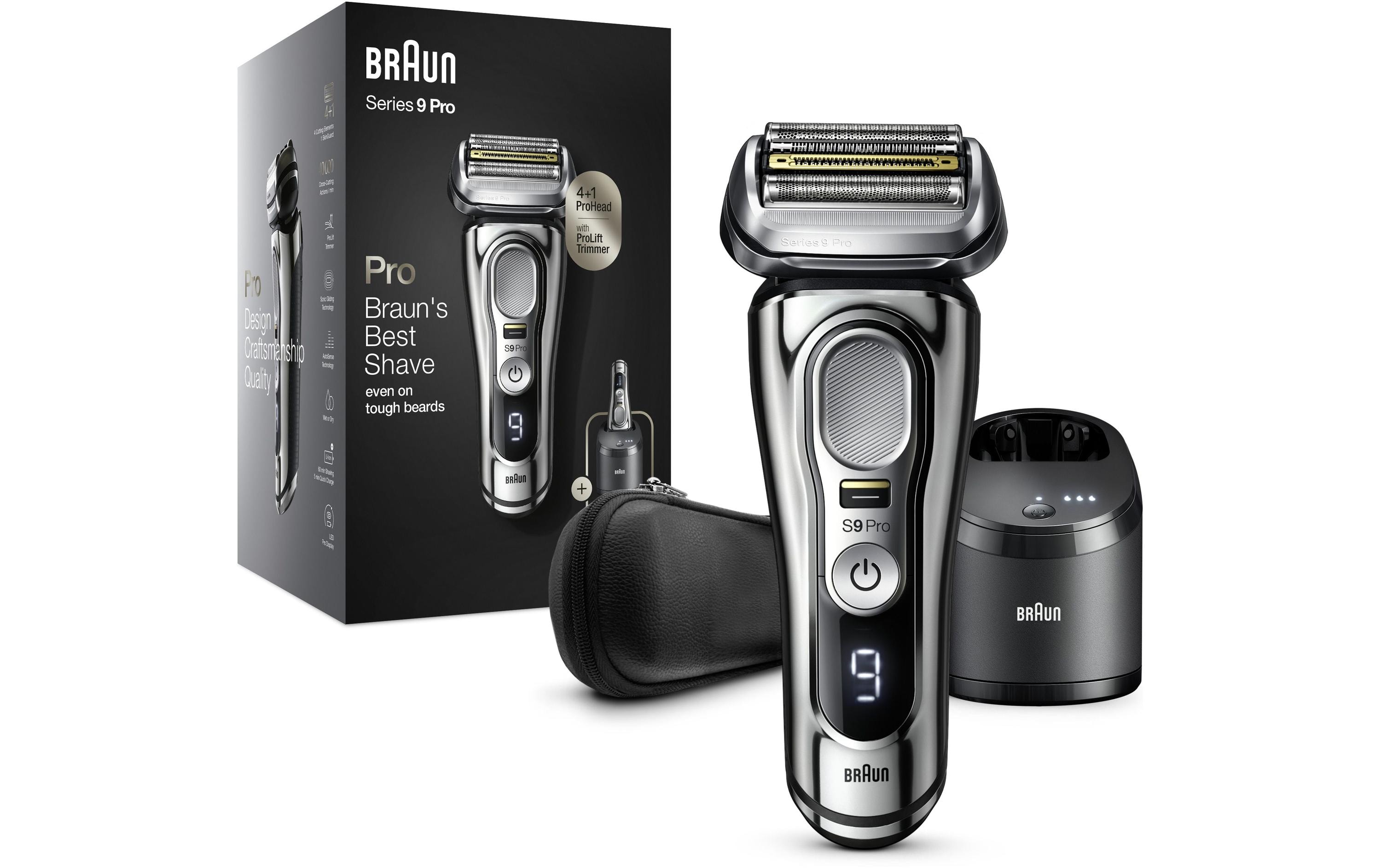 Braun Herrenrasierer Series 9 Pro 9466cc mit Reinigungsstation