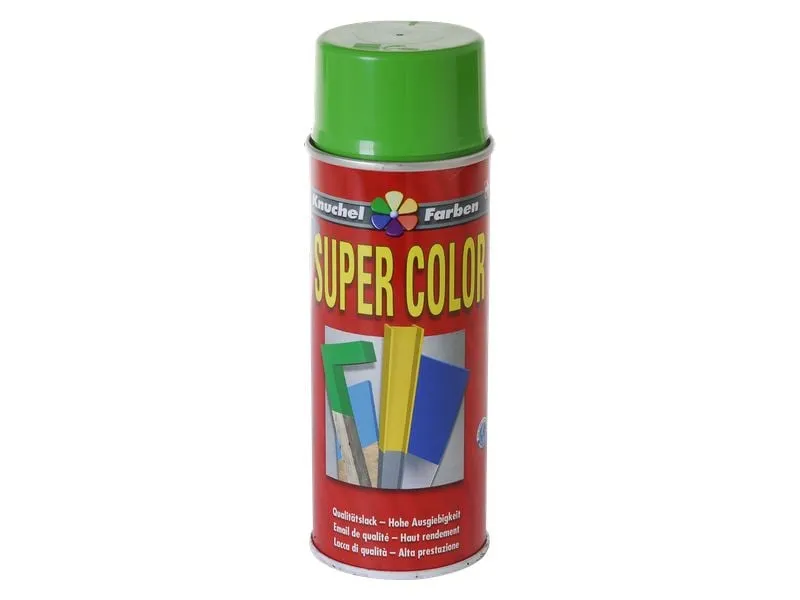 Knuchel Lack-Spray Super Color 400 ml Hellgrün 6018 Knuchel Lack-Spray Super Color 400 ml Hellgrün 6018