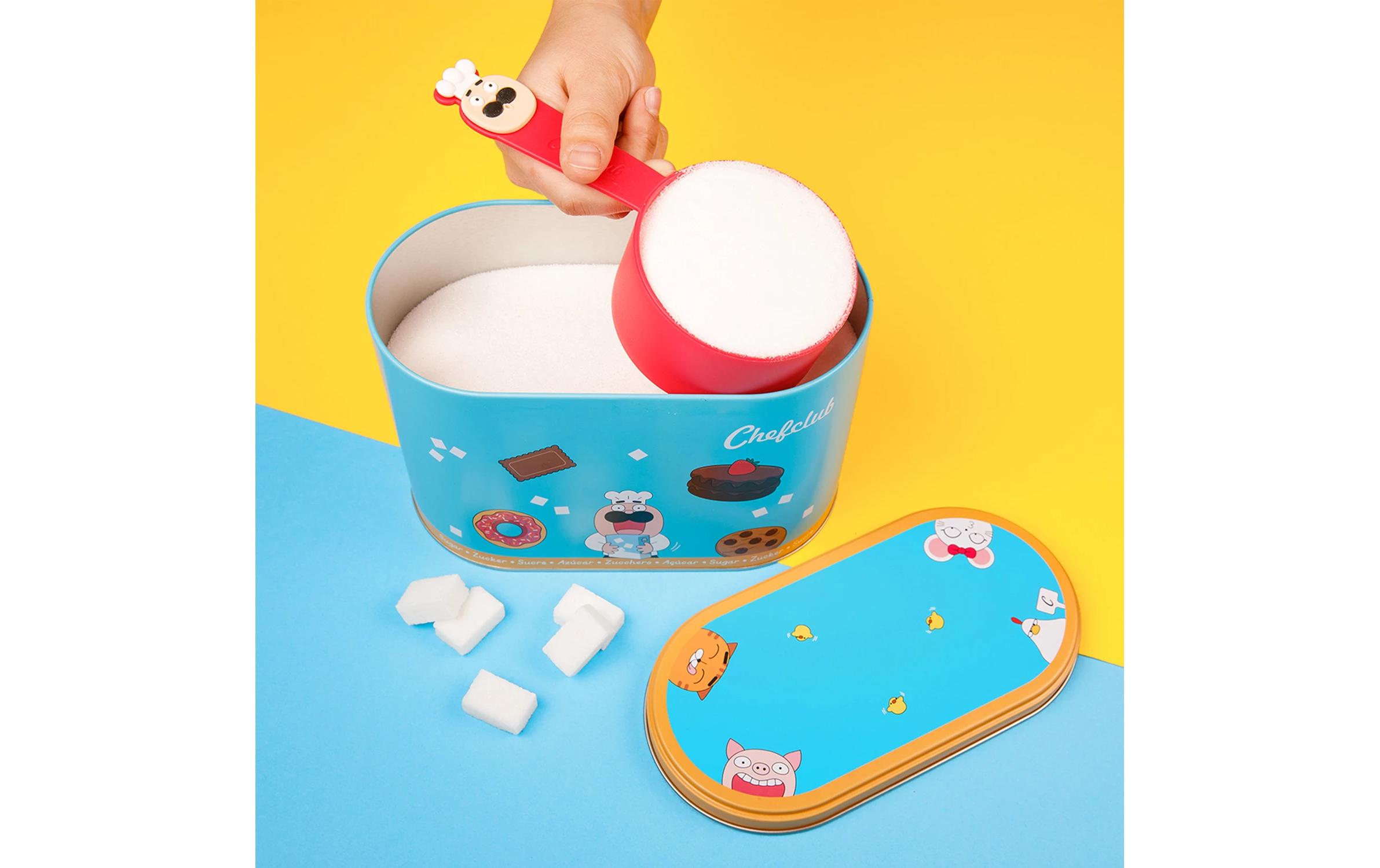 Chefclub Zuckerdose 1,5 kg, Blau