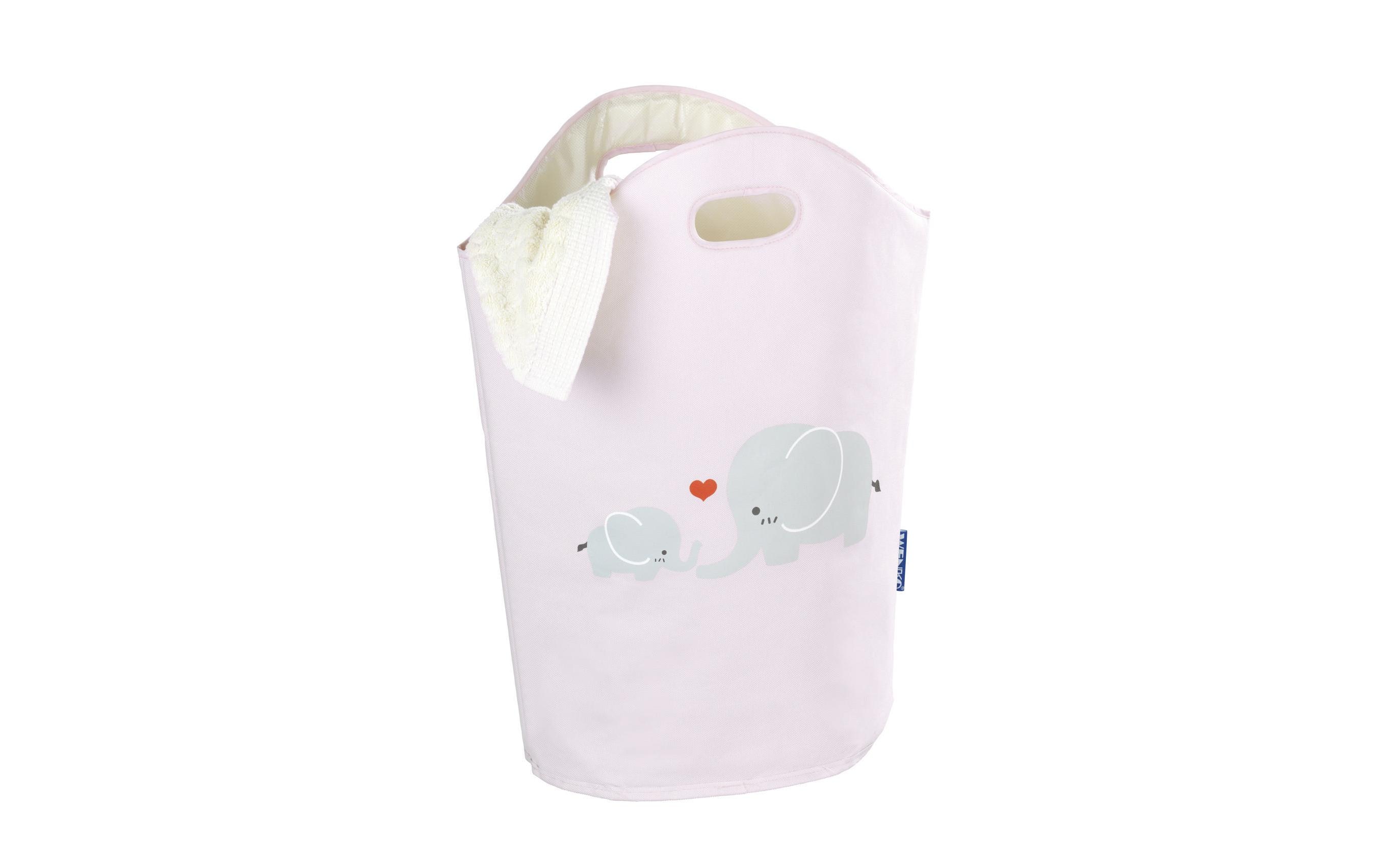 Wenko Wäschekorb Kids Elli Rosa