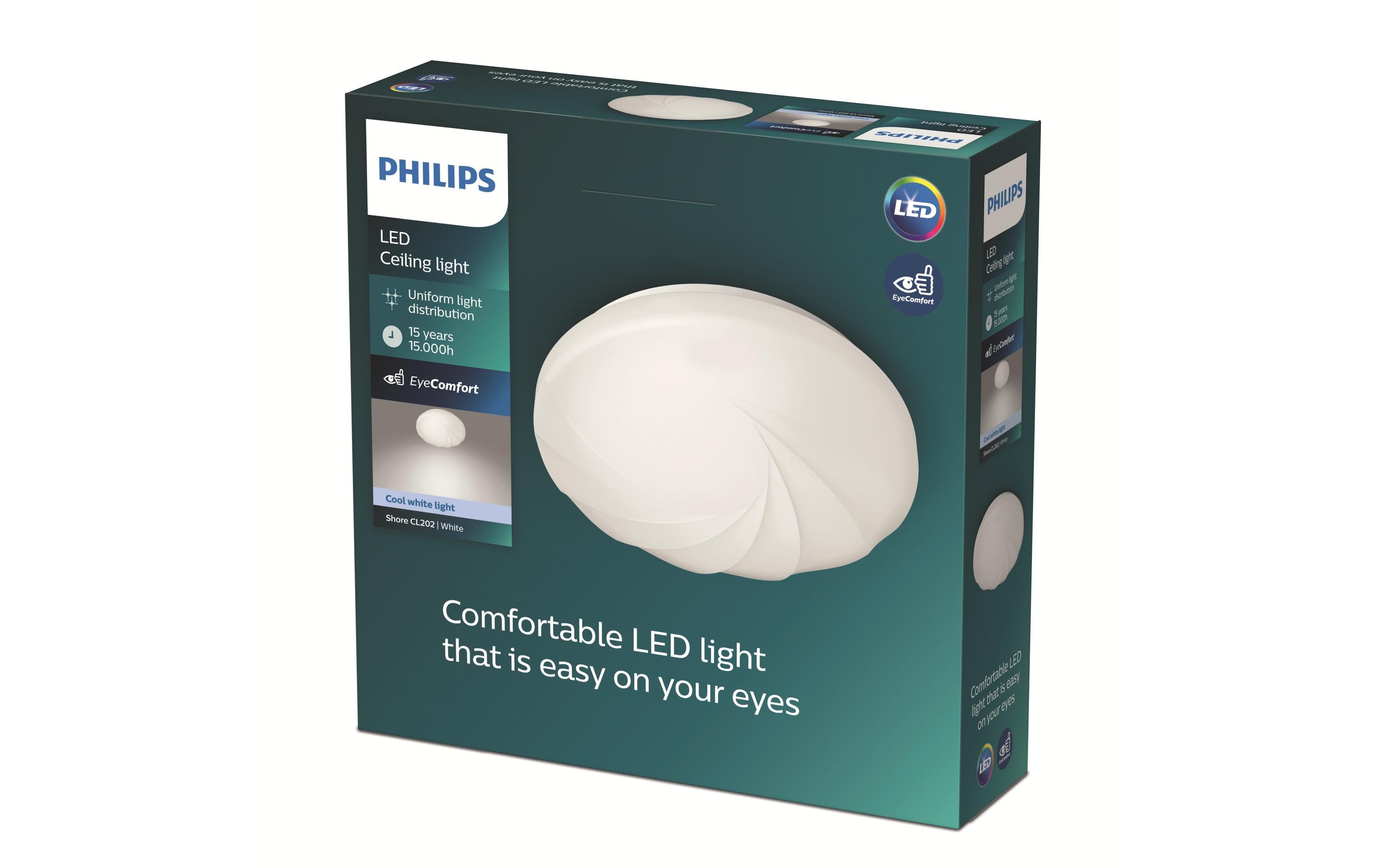 Philips Deckenleuchte Shore EC RD 10W 4000K W HV 06