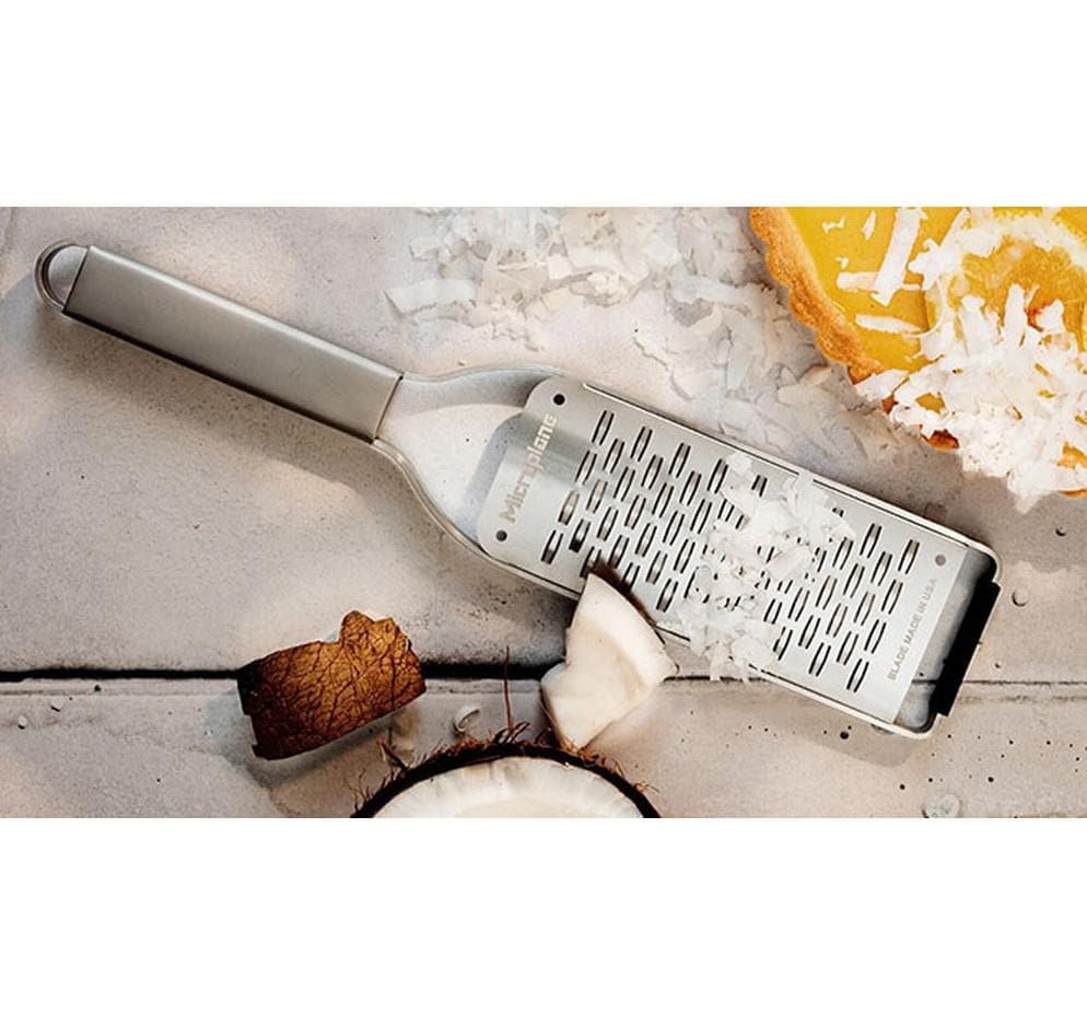 Microplane Prof Raspel mittel Silber