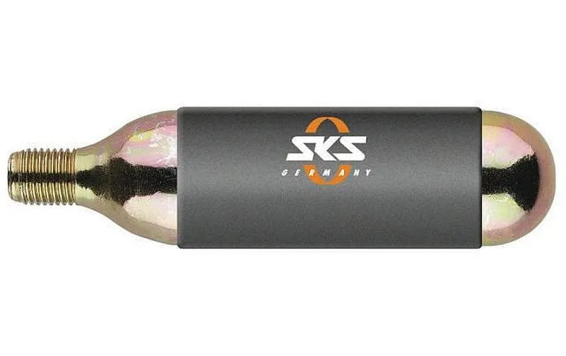SKS Kartuschenpumpe CO2-Patronen Set 2 x 16 g SKS Kartuschenpumpe CO2-Patronen Set 2 x 16 g