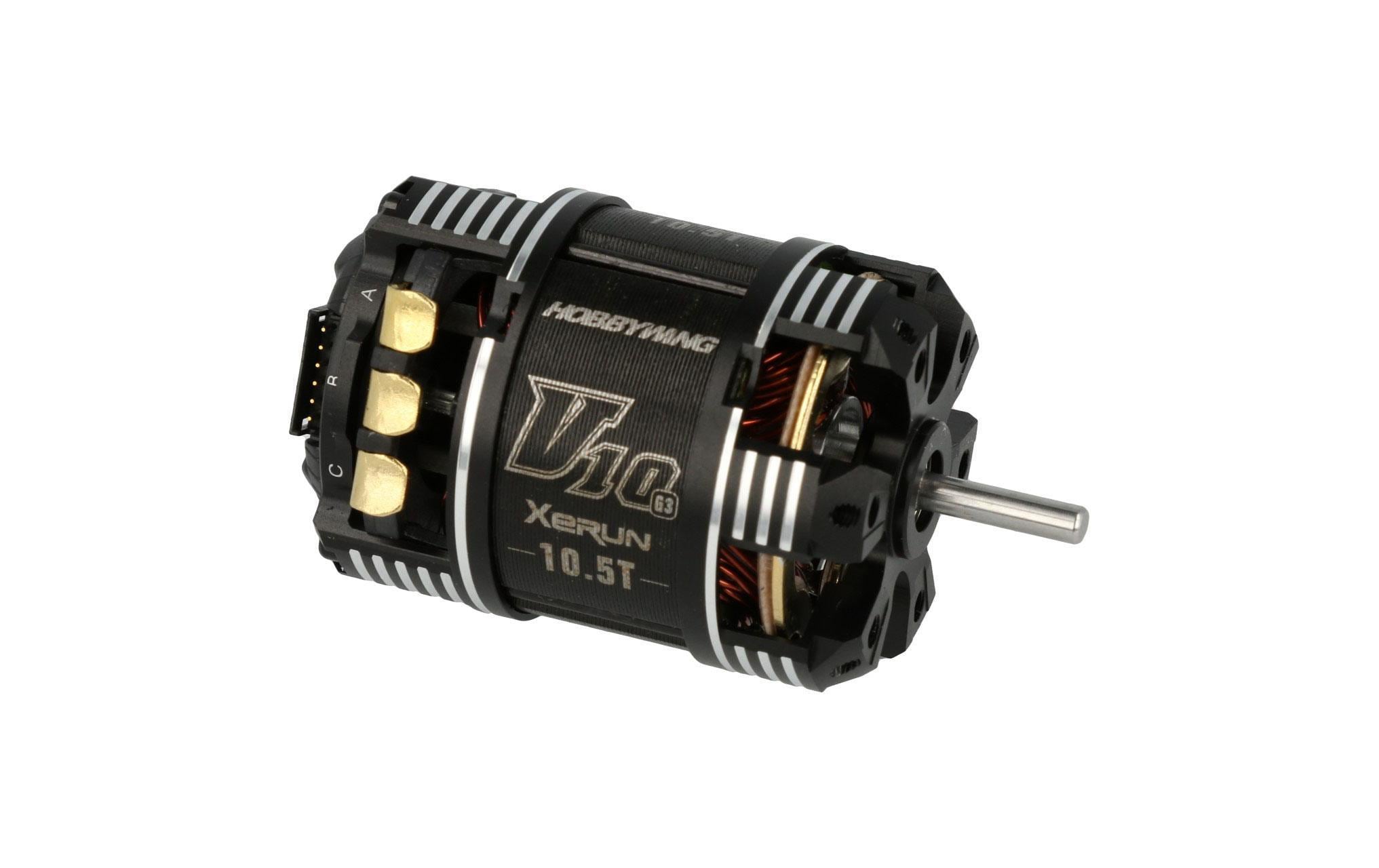 Hobbywing Brushless Motor Xerun V10 G3 Motor 10.5T (2-3S) Sensored Hobbywing Brushless Motor Xerun V10 G3 Motor 10.5T (2-3S) Sensored