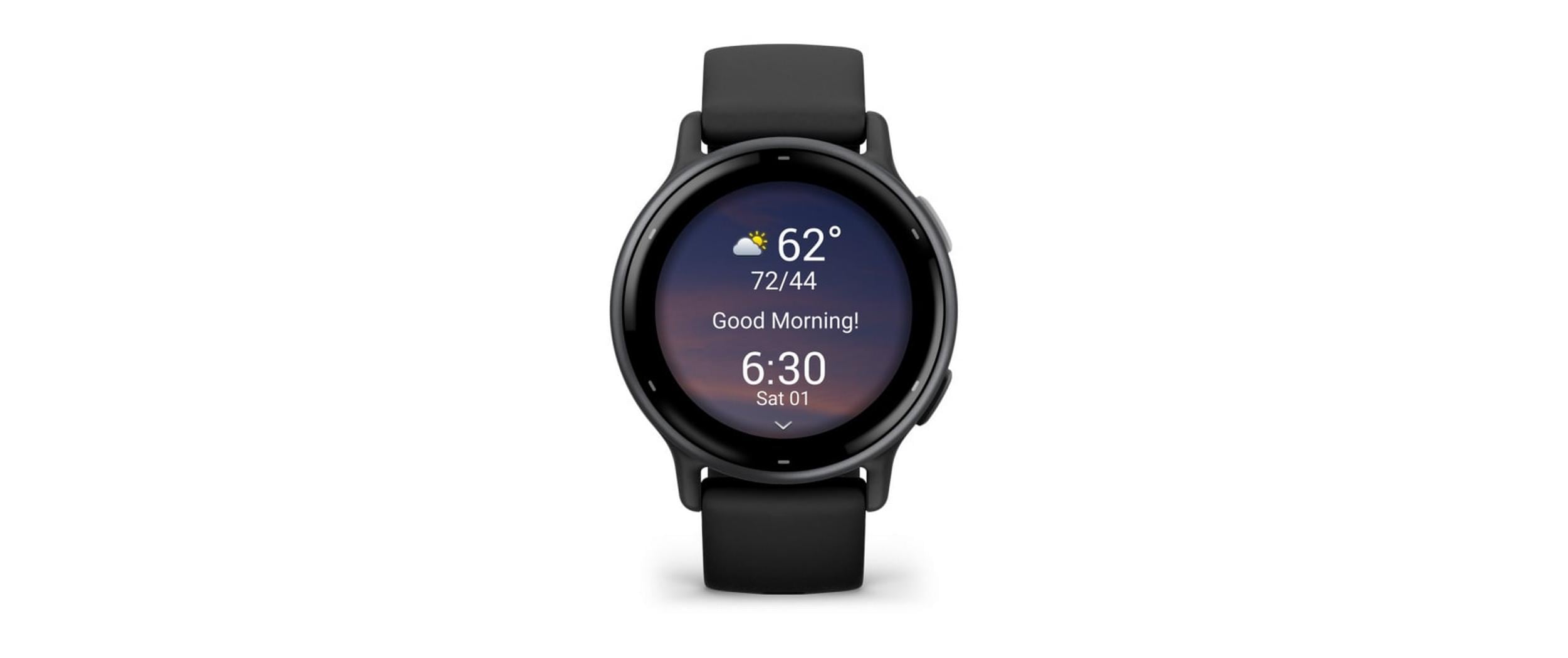 GARMIN GPS-Sportuhr Vivoactive 5 Grau/Schwarz