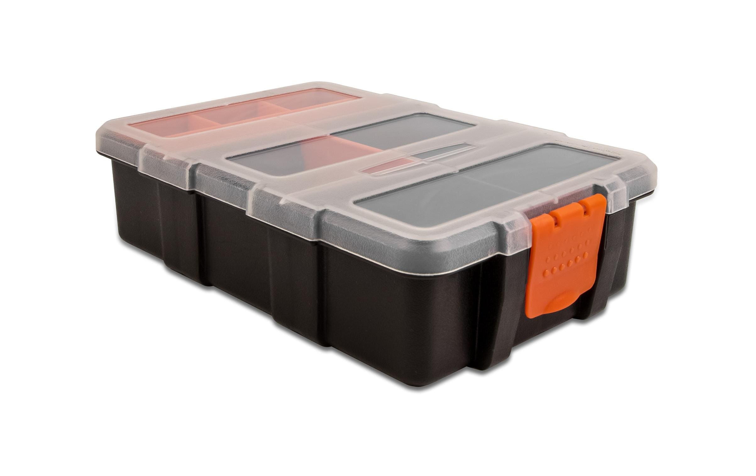Delock Sortimentskasten Orange / Schwarz 11 Fächer Delock Sortimentskasten Orange / Schwarz 11 Fächer