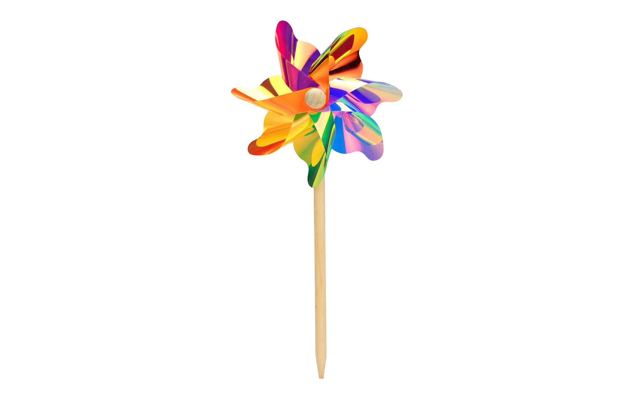 G. Wurm Blumenstecker Windrad 14 x 31 x 7 cm