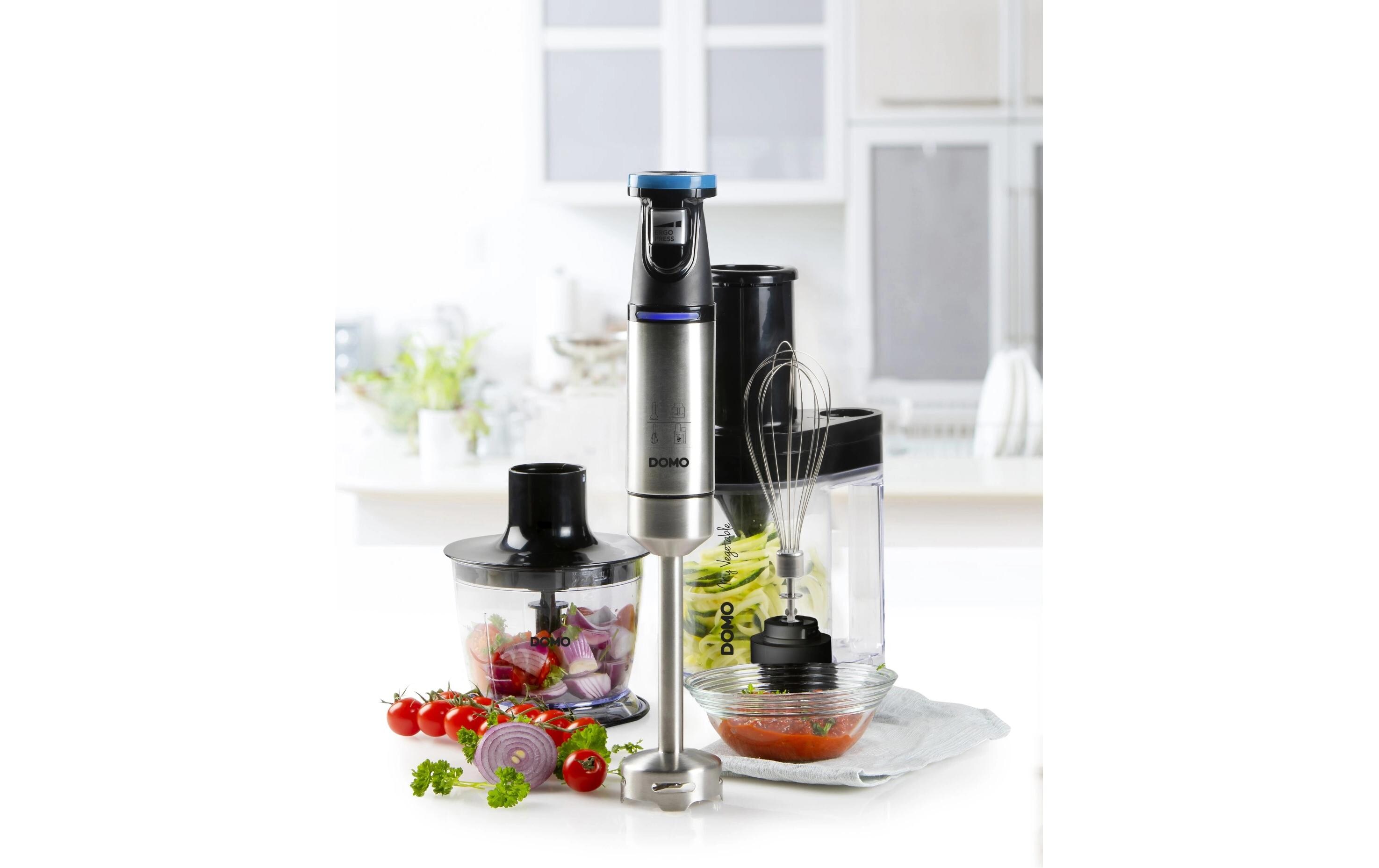 Domo Stabmixer DO9254M Schwarz/Silber