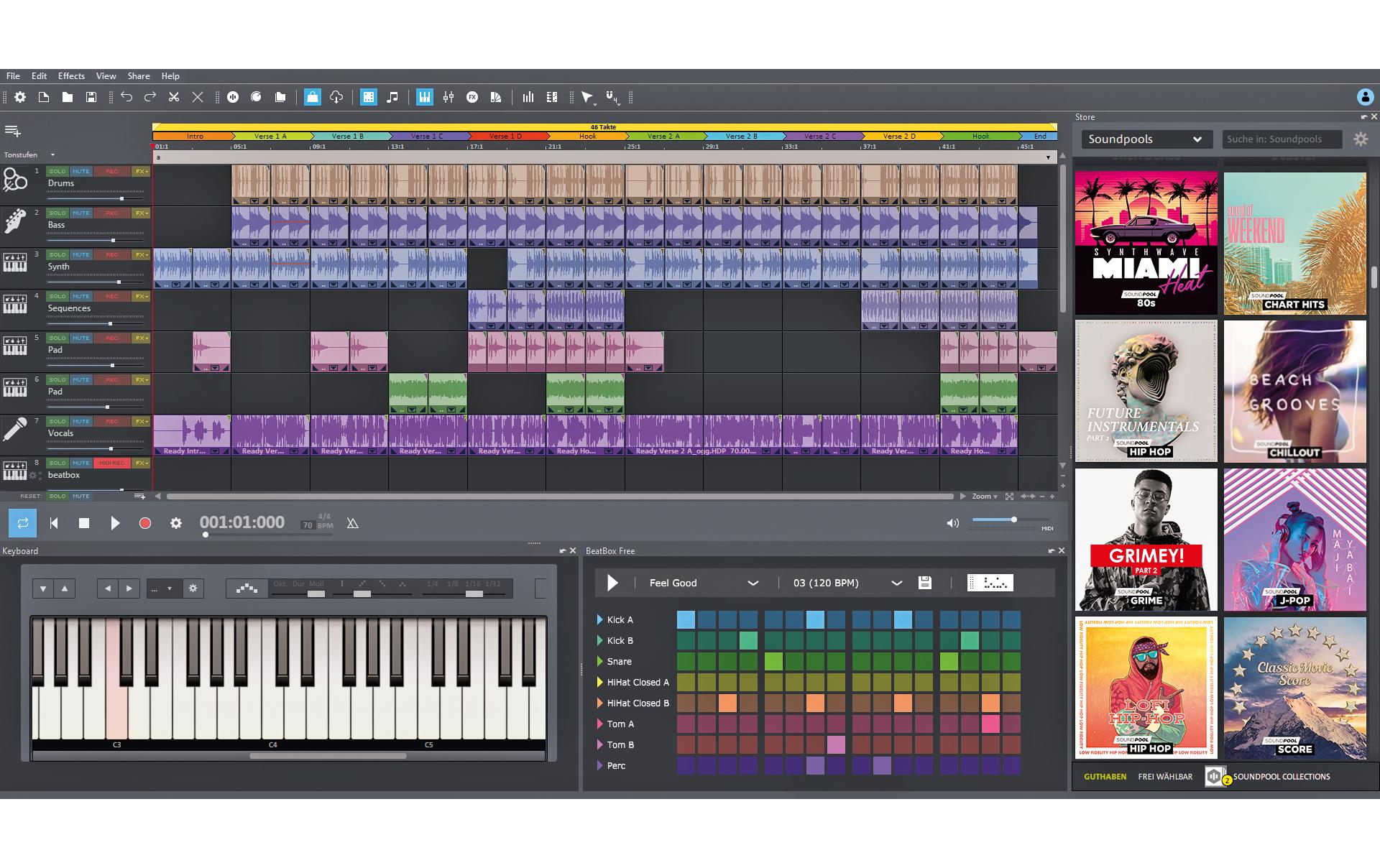 Magix Magix Music Maker Plus Ed. 2022 Box, Vollversion, WIN, D/F/I