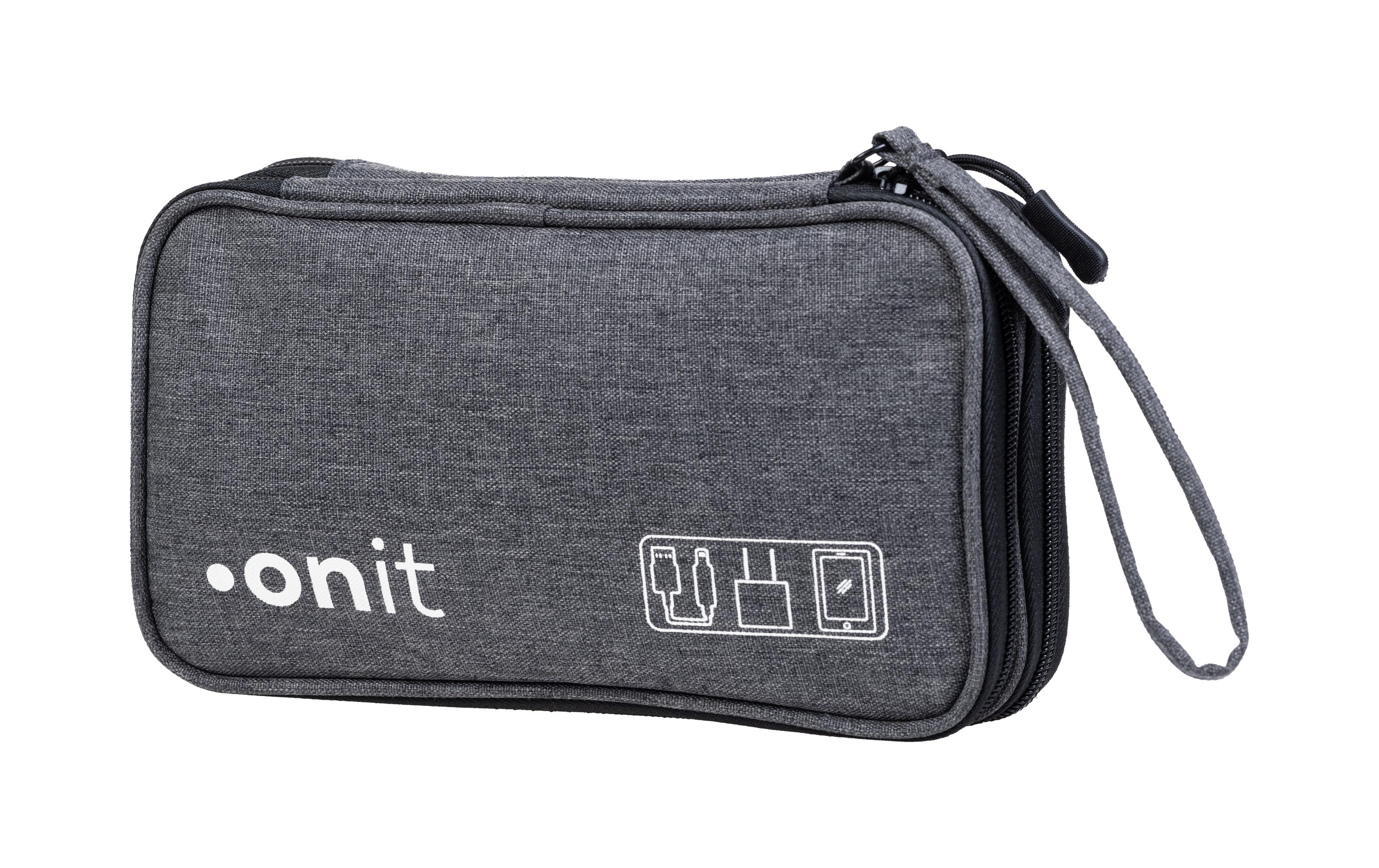 onit Reisetasche Tech-Zubehör Mini, Grau onit Reisetasche Tech-Zubehör Mini, Grau