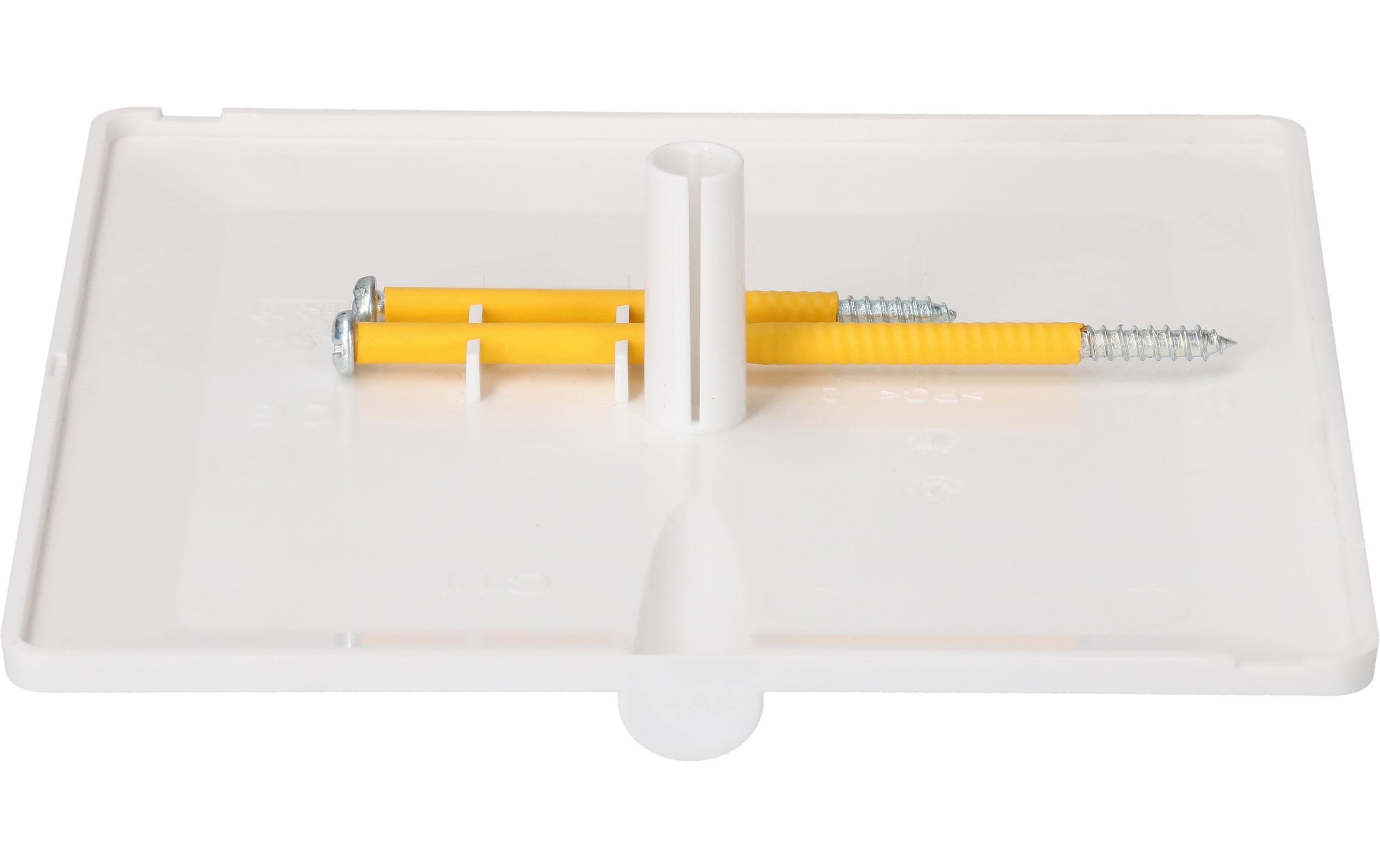 Max Hauri Steckdeckel im priamos Design, 130 x 130 mm, Kabelauslass Max Hauri Steckdeckel im priamos Design, 130 x 130 mm, Kabelauslass