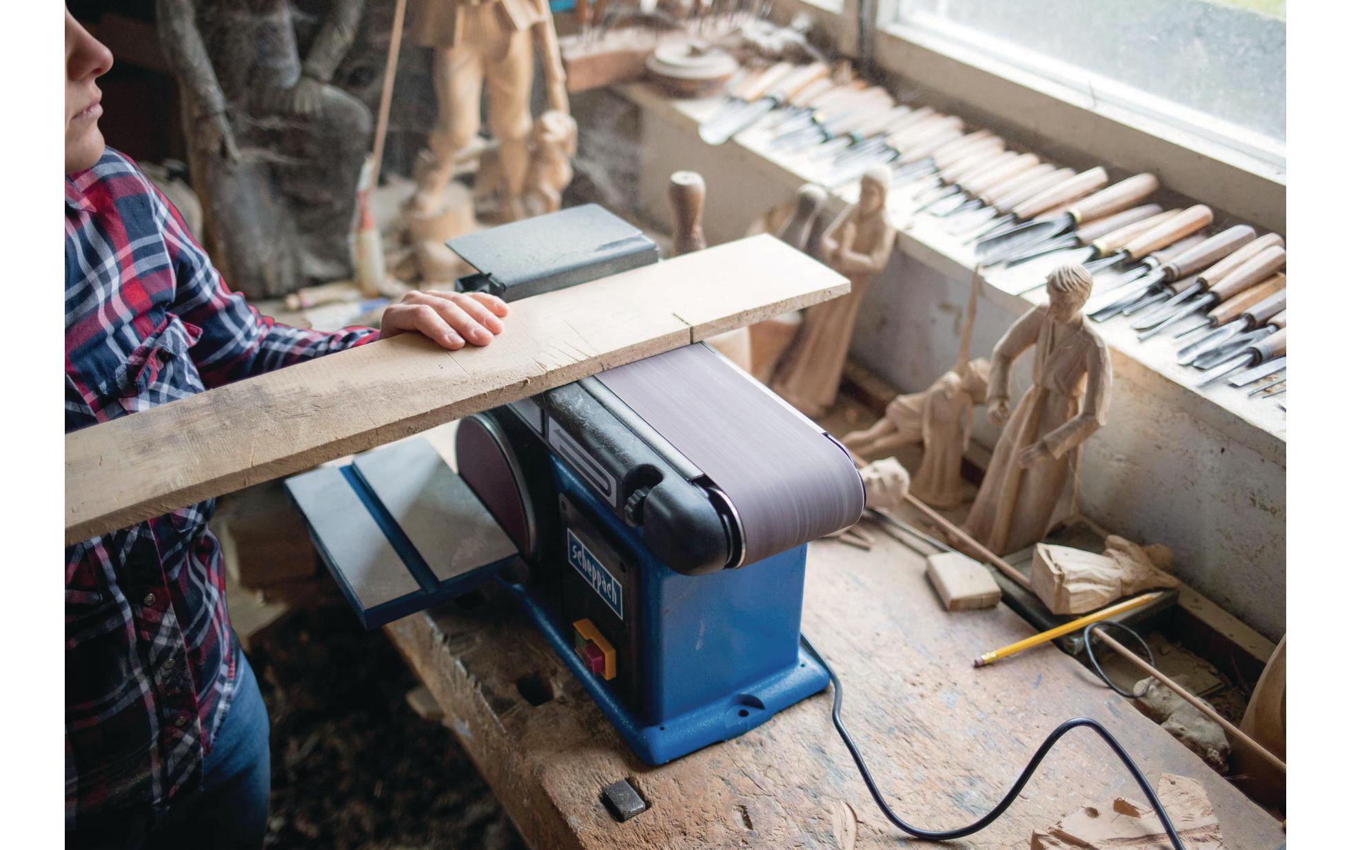 Scheppach Band-Tellerschleifer BTS800