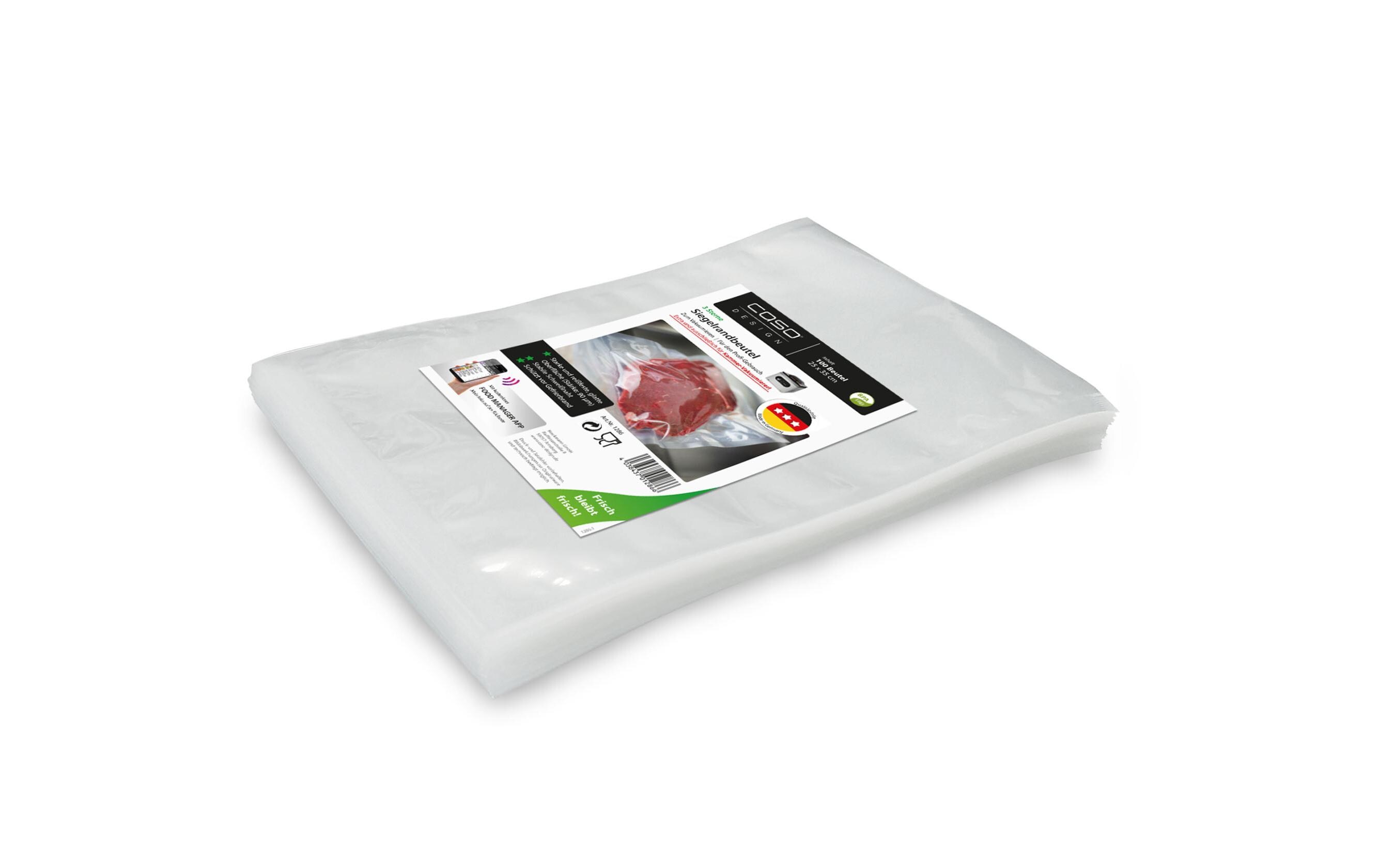 Caso Siegelrandbeutel 25 x 35 cm, 100 Stück